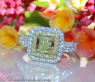 Wundervoller Brillanten Ring mit gelben Diamanten #1