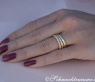 Drei attraktive Diamanten Ringe (Stacking Rings) #5