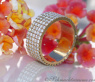 Extra flacher Diamanten Memory Ring in Gelbgold 750 #5