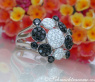 Ungewöhnlicher schwarze Diamanten Ring #2