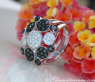 Ungewöhnlicher schwarze Diamanten Ring #5