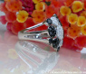 Ungewöhnlicher schwarze Diamanten Ring #6