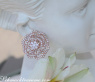 Feinste Brillanten Ohrstecker im Rosen Design #5