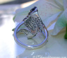 Extravaganter Ring mit schwarzen, weißen & naturbraunen Brillanten #6