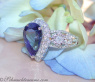 Feinster AAA Tansanit Ring mit Brillanten #3