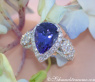 Feinster AAA Tansanit Ring mit Brillanten #5