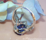 Feinster AAA Tansanit Ring mit Brillanten #7