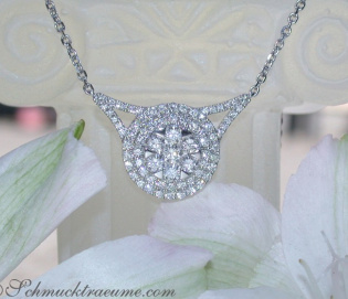 Erlesene Diamanten Halskette Erlesene Diamanten Halskette