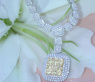 Traumhaftes Brillanten Collier mit gelben Diamanten #3