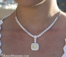 Traumhaftes Brillanten Collier mit gelben Diamanten #4
