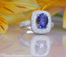 Bildschöner AAA Tansanit Ring mit Brillanten #1