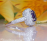 Bildschöner AAA Tansanit Ring mit Brillanten #6
