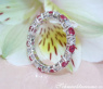 Feinster Diamanten Memory Ring mit Rubinen #6