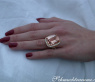 Opulenter Morganit Ring mit Brillanten #3