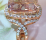 Opulenter Morganit Ring mit Brillanten #5