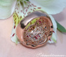 Stattlicher Regenbogen Saphir Ring mit Diamanten #6