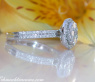 Ovaler Diamant Ring in Weißgold #5