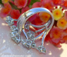 Exquisiter Brillanten Ring im Blüten Design #7