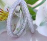 Ovale Diamanten Pavé Creolen #2