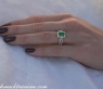 Feinster Smaragd Ring mit Brillanten #3
