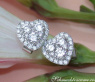 Feminine Brillanten Herz Ohrstecker #4