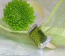 Feiner Peridot Ring mit Diamanten #2