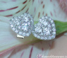 Feminine Brillanten Herz Ohrstecker #7