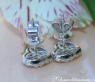 Feminine Brillanten Herz Ohrstecker #9