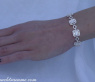 Erstklassiges Brillant Armband mit Baguette Diamanten #4