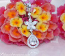 Exquisiter Diamant Tropfen Anhänger mit Marquise Diamanten #5