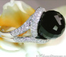 Attraktiver Onyx Brillanten Ring #2