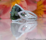 Stattlicher Turmalin Ring mit Brillanten #5