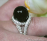 Attraktiver Onyx Brillanten Ring #4