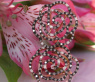 Bildschöne Rosen Ohrstecker mit naturbraunen Brillanten #2