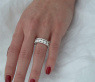 Hochkarätiger Brillanten Memory Ring #7