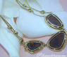 Feinstes Boulder Opal Collier mit Smaragden und Brillanten #6