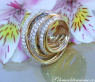 Mehrreihiger Brillanten Ring mit naturbraunen Brillanten in stattlicher Größe #8