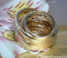 Mehrreihiger Brillanten Ring mit naturbraunen Brillanten in stattlicher Größe #10
