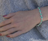 Bildschönes Smaragd Armband mit Brillanten #6