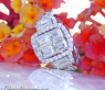 Ausgesuchter Brillant Ring mit Diamanten im Smaragdschliff #7