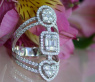 Ausgefallener Brillanten Ring mit Baguette Diamanten #1