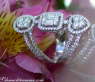Ausgefallener Brillanten Ring mit Baguette Diamanten #2