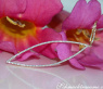 Ausgefallener Diamant Anhänger an Kette #4