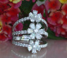 Traumhafter Diamanten Ring im Blüten Design #1
