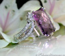 Imposanter Amethyst Ring mit Diamanten #3