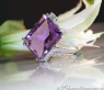 Imposanter Amethyst Ring mit Diamanten #4