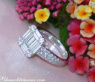Erlesener Brillant Ring mit extra langen Baguette Diamanten #4