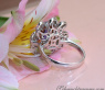 Ausgefallener AAA Tansanit Ring mit Diamanten #6