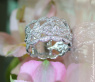 Anmutiger Diamanten Ring im Antik Design #2