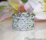 Anmutiger Diamanten Ring im Antik Design #6